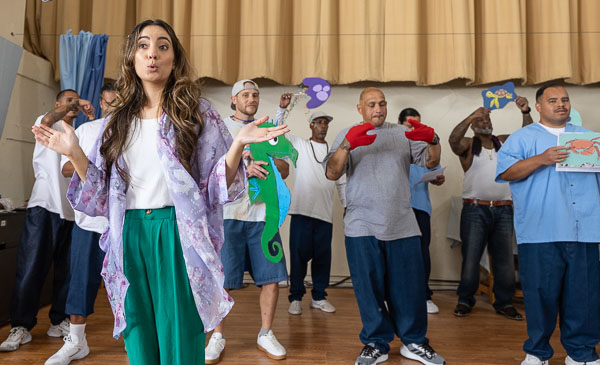 PAC theater at Folsom State Prison - 2025 Jun