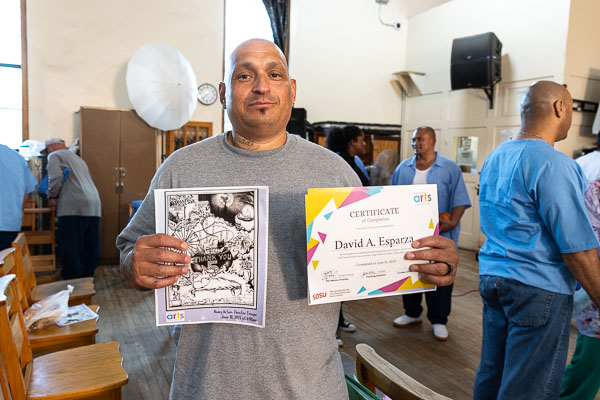 PAC theater at Folsom State Prison - 2025 Jun