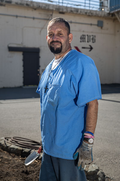 Land Together gardening at San Quentin - 2025 May