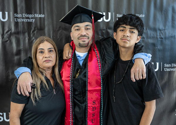 SDSU VISTA BA degree graduation at Centinela State Prison, B yard - 2025 May