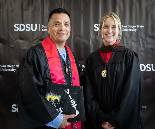 SDSU VISTA BA degree graduation at Centinela State Prison, D yard - 2025 May