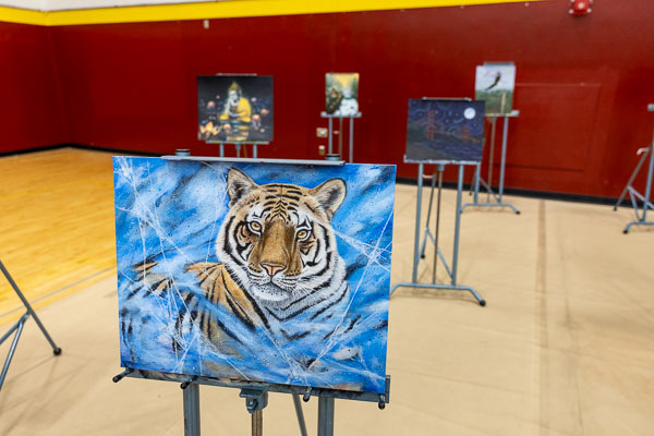 "Breaking the Cycle": PAC artwork at College of the Redwoods - 2025 May