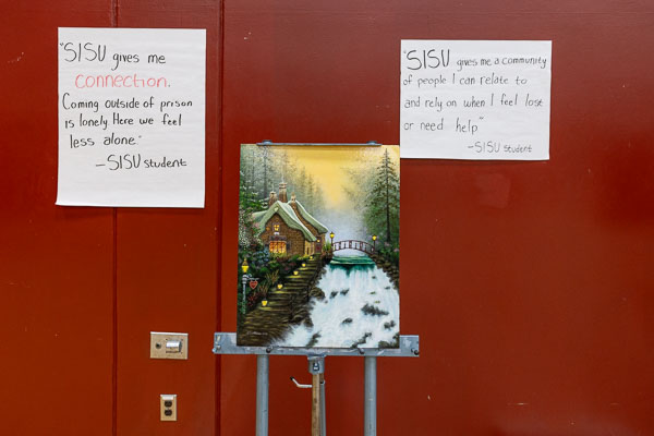 "Breaking the Cycle": PAC artwork at College of the Redwoods - 2025 May