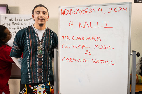 Tia Chucha's multidisciplinary art at CA Institution for Men - 2024 Nov.