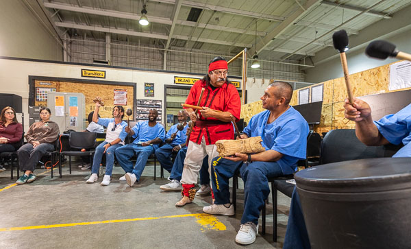 Tia Chucha's multidisciplinary art at CA Institution for Men - 2024 Nov.