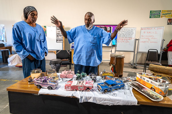 Tia Chucha's multidisciplinary art at CA Institution for Men - 2024 Nov.