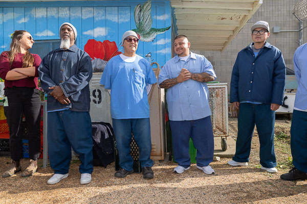 Land Together gardening at CSP-Solano - 2024 Oct.