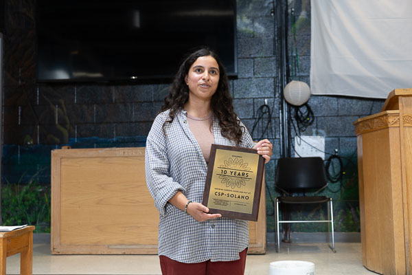 Land Together gardening at CSP-Solano - 2024 Oct.