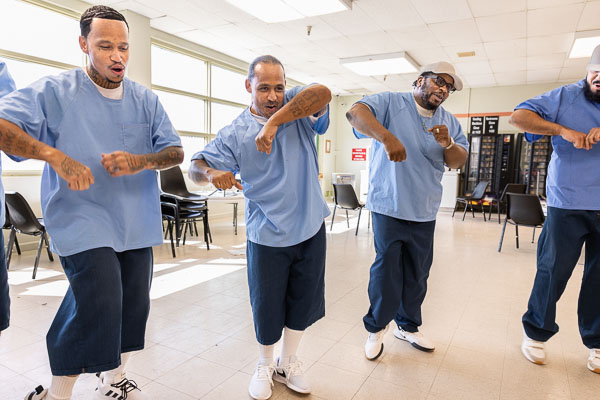 The Actors' Gang theater at Calipatria State Prison - 2024 Oct.