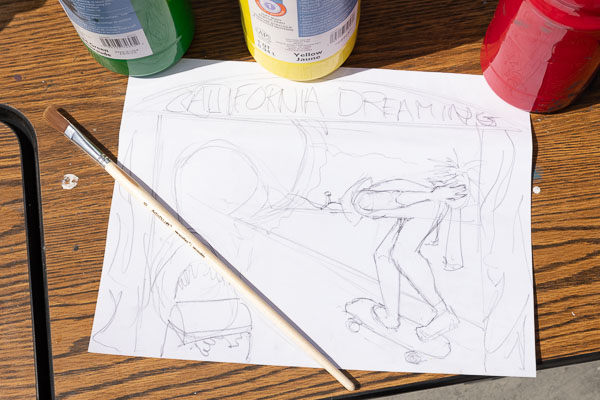 PAC mural at CSP Corcoran - 2024 Aug