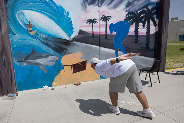 PAC mural at CSP Corcoran - 2024 Aug