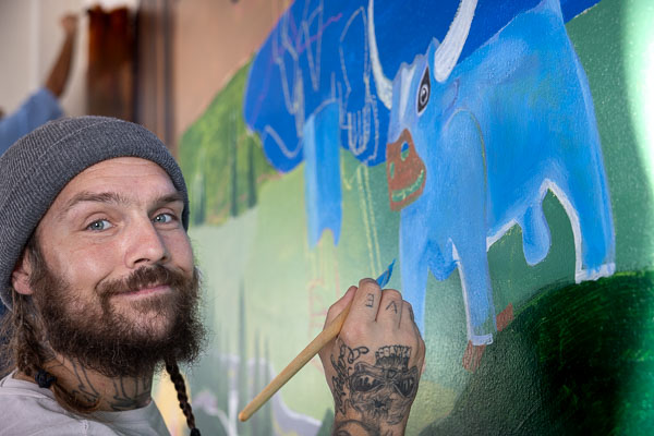 PAC mural at Pelican Bay SP - 2024 Aug