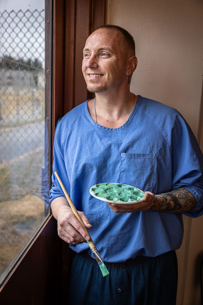 PAC mural at Pelican Bay SP - 2024 July