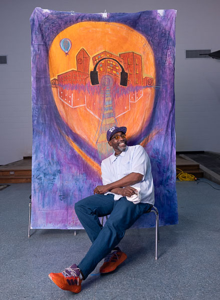 Prison Arts Collective: Photo portrait instruction at CSP-Sac - 2024 Feb.