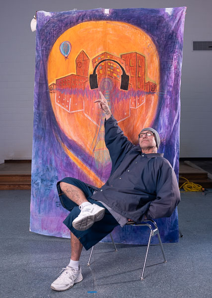 Prison Arts Collective: Photo portrait instruction at CSP-Sac - 2024 Feb.