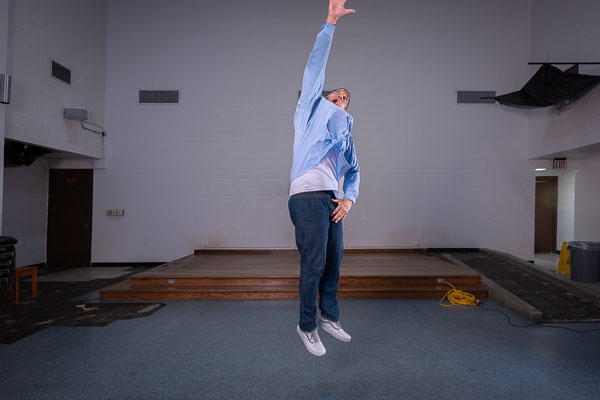 Prison Arts Collective: Photo portrait instruction at CSP-Sac - 2024 Feb.