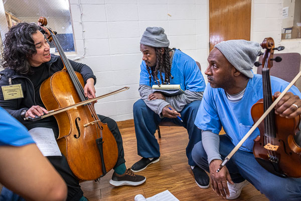 Musicambia: songwriting at San Quentin (day 2) - 2024 Jan.