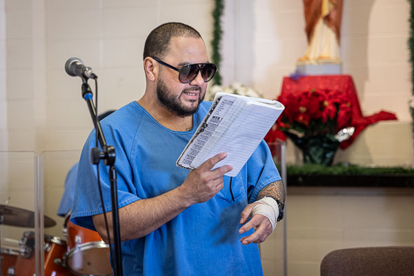 Musicambia: songwriting at San Quentin (day 1) - 2024 Jan.