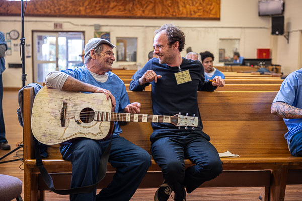 Musicambia: songwriting at San Quentin (day 1) - 2024 Jan.