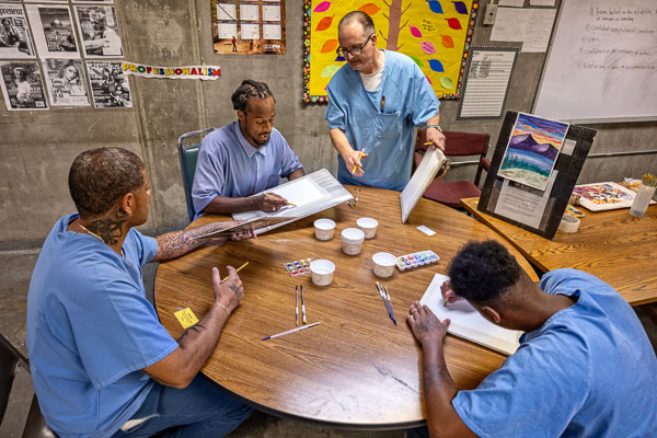 Prison Arts Collective: visual art at CSP-SAC -  2023 Aug