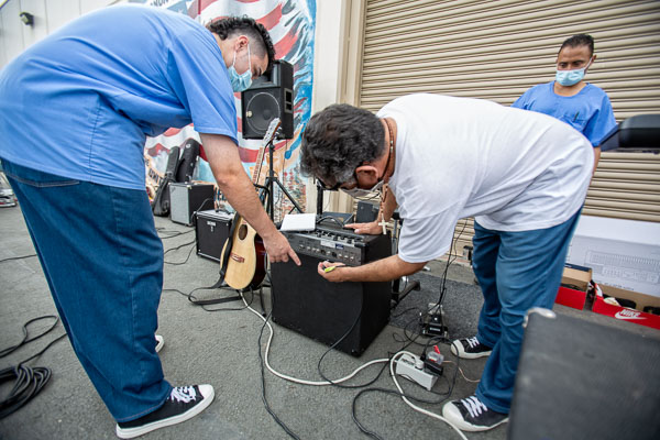 PAC: band music at Avenal SP - 2022 Aug