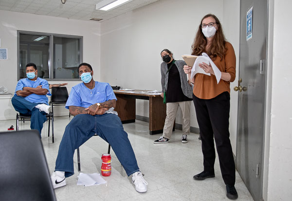 Playwrights Project: play writing at Centinela SP - 2022 July