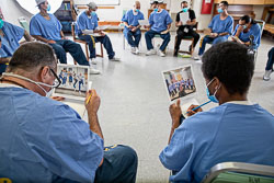 PAC collaborative, interdisciplinary art at Ironwood SP - 2022 June