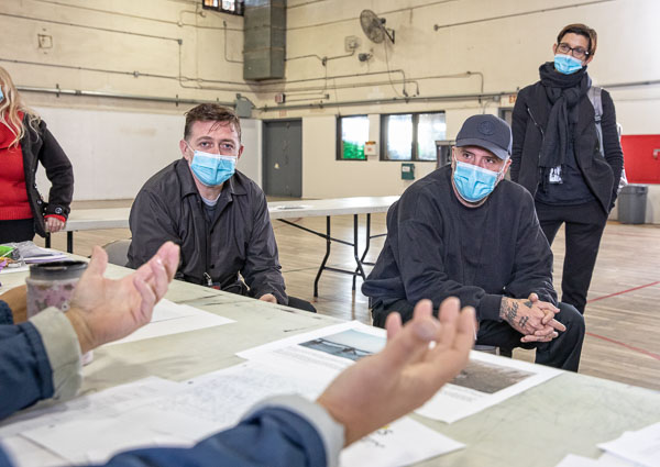 PAC visual art at California Institution for Men - 2021 Dec