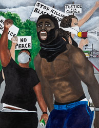 William James Association: San Quentin visual art - 2021 Sept.