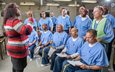 Gospel Choir at Valley State Prison - 2017 Feb.