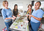 Creating Mandalas at California Institution for Women - 2016 Dec.
