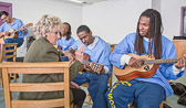 William James Association: Guitar at High Desert State Prison - 2016 March