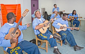 William James Association: Guitar at High Desert State Prison - 2016 March