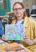 Fresno Arts Council: drawing at SATF - 2016 Jan.