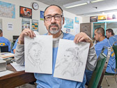 Fresno Arts Council: drawing at SATF - 2016 Jan.