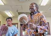 California Traditional Arts: Drumming at Valley State Prison - 2015 Dec.