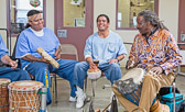 California Traditional Arts: Drumming at Valley State Prison - 2015 Dec.