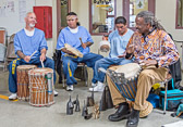Drumming at Valley State Prison - 2015 Dec.