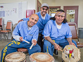 California Traditional Arts: Drumming at Valley State Prison - 2015 Dec.