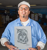 William James Association: Visual Art at Solano State Prison (afternoon class) - 2015 Dec.