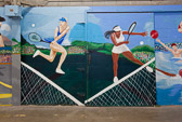 Murals and Paintings at Chino State Prison