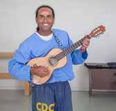 Guitar and Drawing at Pleasant Valley State Prison - 2015 June