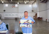 Painting at Salinas Valley State Prison - 2015 June