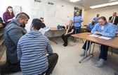 Playwrights Project: Play writing at Donovan State Prison - 2014 Dec.