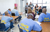 Playwrights Project: Play writing at Donovan State Prison - 2014 Dec.