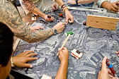William James Association: Collaborative Block Print at San Quentin State Prison - 2008 Sept.