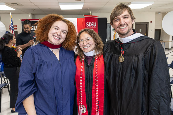 SDSU VISTA BA degree graduation at Centinela State Prison, B yard - 2025 May