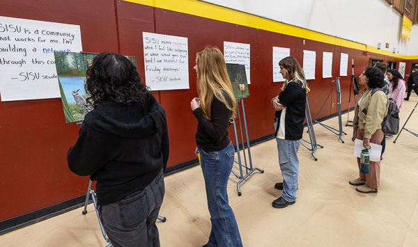 "Breaking the Cycle": PAC artwork at College of the Redwoods - 2025 May
