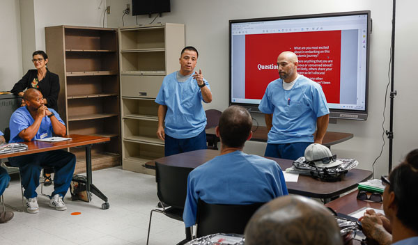 SDSU-VISTA BA degree at Centinela SP (D-yard, Journalism students) - 2024 Aug