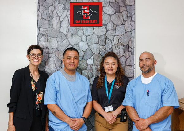 SDSU-VISTA BA degree at Centinela SP (D-yard, Journalism students) - 2024 Aug